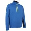 Callaway Gents Stripe Fleece Mazarine Blue Heather (442) -Cheap Footwear Store P CGKFC013CALLAWAYFLEECEMAZARINEBLUE442GENTS L