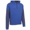Callaway Gents ½ Zip Mixed Media Hoodie Mazarine Blue (434) -Cheap Footwear Store P CGKFC056CALLAWAYHOODIEBLUE434GENTS L