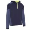 Callaway Gents ½ Zip Mixed Media Hoodie Peacoat (410) -Cheap Footwear Store P CGKFC056CALLAWAYHOODIEPEACOAT410GENTS L