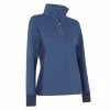 Callaway Ladies Space Dye Heather Aquapel Thermal Pullover True Navy Heather (413) -Cheap Footwear Store P CGKFC082CALLAWAYTHERMALTRUENAVYHEATHER413LADIES L