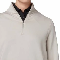 Callaway Ladies ¼ Zip With Side Shirt Chateau Grey (053) -Cheap Footwear Store P CGKFC094CALLAWAYSHIRTCHATEAUGREY053LADIES 3 L