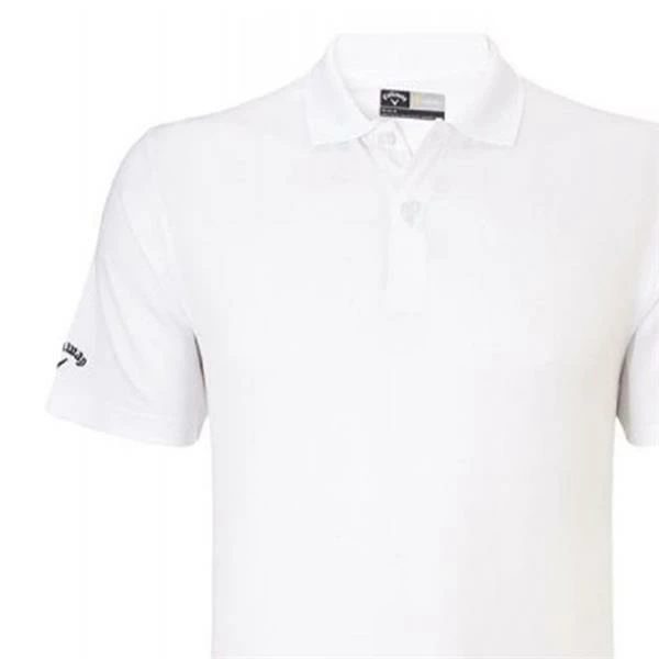 Callaway Junior - Boys Micro Hex Polo Shirt White (100) 4 Callaway Junior - Boys Micro Hex Polo Shirt White (100) - Image 2