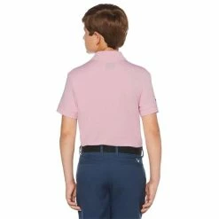Callaway Junior - Boys Micro Hex Polo Shirt Pink (695) 8 Callaway Junior - Boys Micro Hex Polo Shirt Pink (695) -Cheap Footwear Store P CGKS80L9CALLAWAYSHIRTPINK695BOYS 1 L