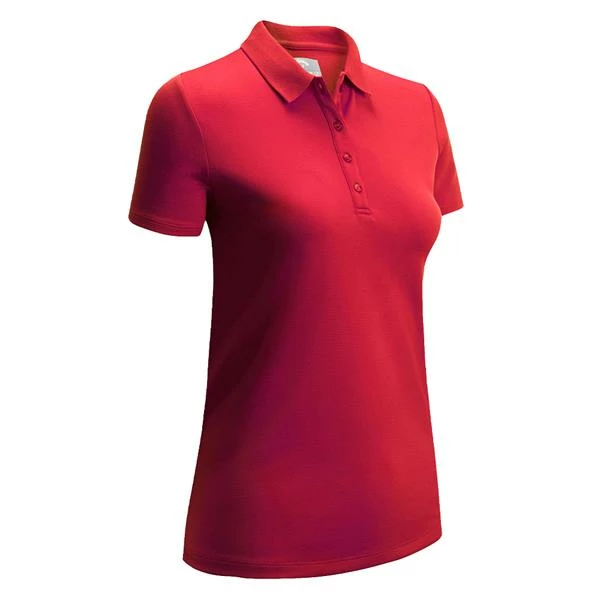 Callaway Ladies Solid Swing Polo Shirt Tango Red (613) 3 Callaway Ladies Solid Swing Polo Shirt Tango Red (613)