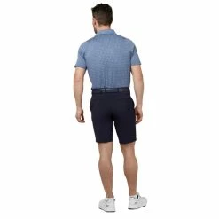 Callaway Gents Soft Touch Micro Print Polo Shirt Magnetic Blue (974) -Cheap Footwear Store P CGKSC097CALLAWAYSHIRTMAGNETICBLUE974GENTS 3 L