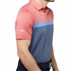 Callaway Gents Soft Touch Color Block Polo Teaberry (647) -Cheap Footwear Store P CGKSC0K3CALGENTSSOFTTOUCHCBPOLOTEABERRY647 2 L