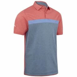 Callaway Gents Soft Touch Color Block Polo Teaberry (647)