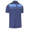 Callaway Gents Energized Stripe Polo Shirt Peacoat (410)