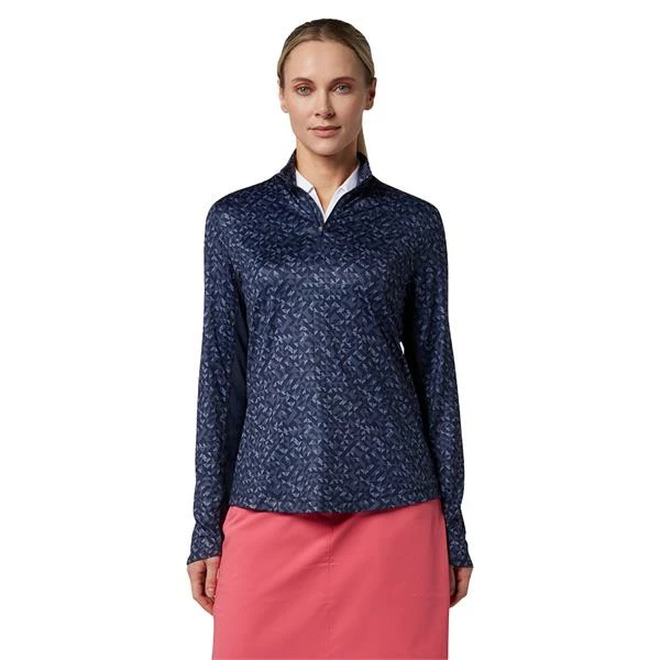 Callaway Ladies Shape Shifter Sun Protection Top Peacoat (410) 5 Callaway Ladies Shape Shifter Sun Protection Top Peacoat (410) - Image 3