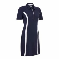 Callaway Ladies Colourblock Dress Peacoat - White (965)