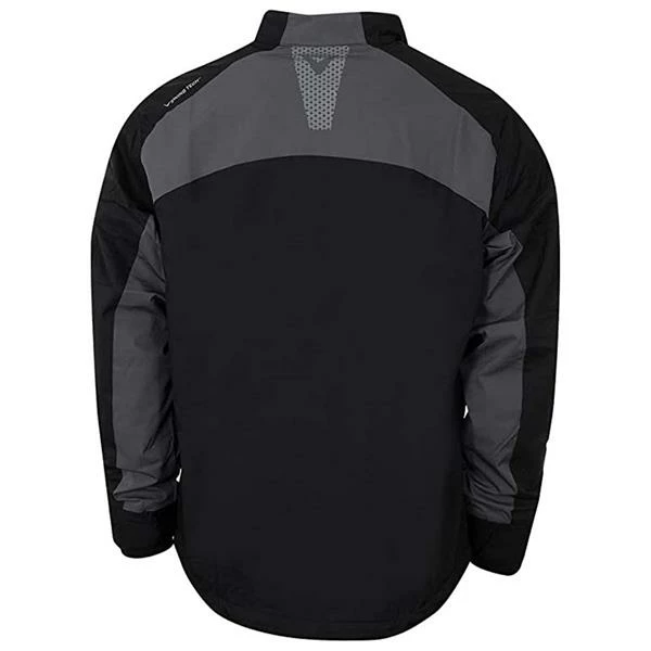 Callaway Gents ¼ Zip Water Resistant Wind Jacket Caviar (002) 4 Callaway Gents ¼ Zip Water Resistant Wind Jacket Caviar (002) - Image 2