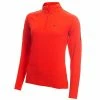Calvin Klein Golf Ladies Kahn Zip Neck Top Cayenne -Cheap Footwear Store P CKLA20433CALVINKLEINTOPCAYENNELADIES 4 L