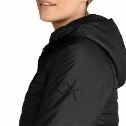 Calvin Klein Golf Ladies Neri Hybrid Jacket Black -Cheap Footwear Store P CKLA20435CALVINKLEINBLACKLADIES 2 L