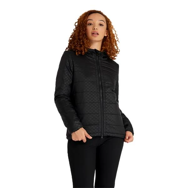 Calvin Klein Golf Ladies Rio Padded Hooded Jacket Black 5 Calvin Klein Golf Ladies Rio Padded Hooded Jacket Black - Image 3