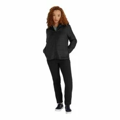 Calvin Klein Golf Ladies Rio Padded Hooded Jacket Black 13 Calvin Klein Golf Ladies Rio Padded Hooded Jacket Black -Cheap Footwear Store P CKLA22733CALVINKLEINJACKETBLACKLADIES 5 L