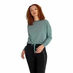 Calvin Klein Golf Ladies Salon Cropped Sweatshirt Sage 10 Calvin Klein Golf Ladies Salon Cropped Sweatshirt Sage -Cheap Footwear Store P CKLA22741CALVINKLEINSWEATSHIRTSAGELADIES 2 L