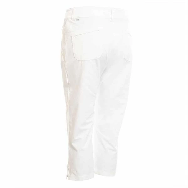 Calvin Klein Golf Ladies Arkose Capri White 4 Calvin Klein Golf Ladies Arkose Capri White - Image 2