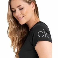 Calvin Klein Golf Ladies Vibe T-Shirt Black -Cheap Footwear Store P CKLS20400CALVINKLEINTSHIRTBLACKLADIES 2 L