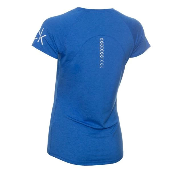Calvin Klein Golf Ladies Vibe T-Shirt Yale Blue Marl 4 Calvin Klein Golf Ladies Vibe T-Shirt Yale Blue Marl - Image 2