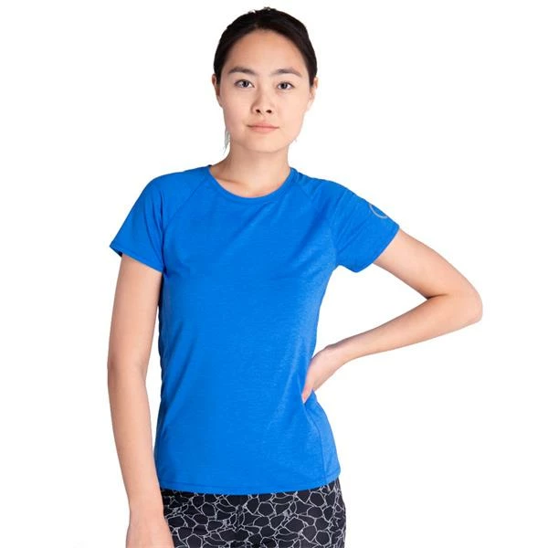 Calvin Klein Golf Ladies Vibe T-Shirt Yale Blue Marl 5 Calvin Klein Golf Ladies Vibe T-Shirt Yale Blue Marl - Image 3