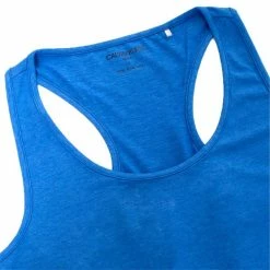Calvin Klein Golf Ladies Vibe Racerback Tank Top Blue - Marl -Cheap Footwear Store P CKLS20401CKGOLFLADIESVIBERACERTANKTOPBLUEMARL 4 L