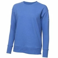 Calvin Klein Golf Ladies Chill Force Sweatshirt Yale Blue Marl