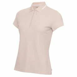 Calvin Klein Golf Ladies Ness Cap Sleeve Polo Fossil