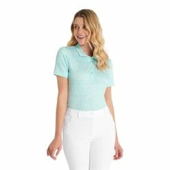 Calvin Klein Golf Ladies Alden Polo Shirt Light Opal -Cheap Footwear Store P CKLS22563CALVINKLEINSHIRTLIGHTOPALLADIES 2 L