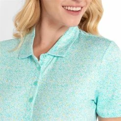 Calvin Klein Golf Ladies Alden Polo Shirt Light Opal -Cheap Footwear Store P CKLS22563CALVINKLEINSHIRTLIGHTOPALLADIES 5 L