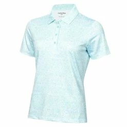 Calvin Klein Golf Ladies Alden Polo Shirt Light Opal
