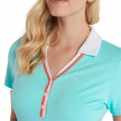 Calvin Klein Golf Ladies Charlevoix Polo Shirt Light Opal 13 Calvin Klein Golf Ladies Charlevoix Polo Shirt Light Opal -Cheap Footwear Store P CKLS22564CALVINKLEINSHIRTOPALLADIES 5 L