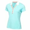 Calvin Klein Golf Ladies Charlevoix Polo Shirt Light Opal -Cheap Footwear Store P CKLS22564CALVINKLEINSHIRTOPALLADIES L