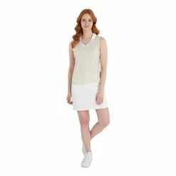 Calvin Klein Golf Ladies Delaware Sleeveless Polo Shirt Birch -Cheap Footwear Store P CKLS23776CALVINKLEINSHIRTBIRCHLADIES 4 L