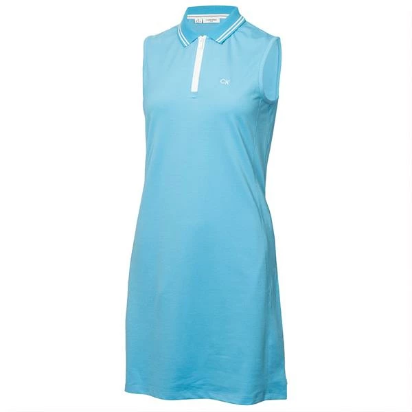 Calvin Klein Golf Ladies St. Regis Sleeveless Dress Herit Blue 3 Calvin Klein Golf Ladies St. Regis Sleeveless Dress Herit Blue
