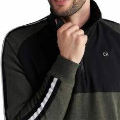 Calvin Klein Golf Gents Glacier Lined ½ Zip Sweater Olive - Navy 9 Calvin Klein Golf Gents Glacier Lined ½ Zip Sweater Olive - Navy -Cheap Footwear Store P CKMA20411CALVINKLEINSWEATEROLIVENAVYGENTS 2 L