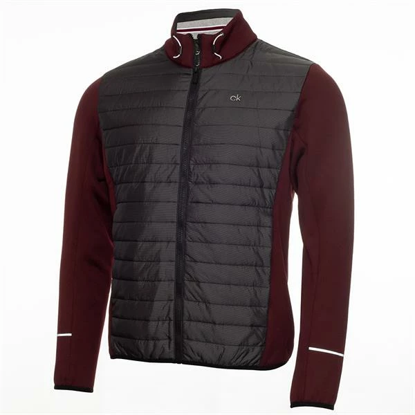 Calvin Klein Golf Gents Wrangell Hybrid Jacket Blackberry 3 Calvin Klein Golf Gents Wrangell Hybrid Jacket Blackberry
