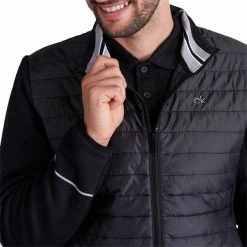 Calvin Klein Golf Gents Wrangell Hybrid Jacket Black -Cheap Footwear Store P CKMA20416ACALVINKLEINJACKETBLACKGENTS 3 L