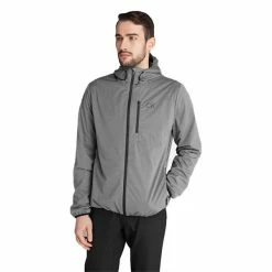 Calvin Klein Golf Gents Ultron Hooded Jacket Grey Marl -Cheap Footwear Store P CKMA20422CALVINKLEINJACKETGREYMARLGENTS 4 L