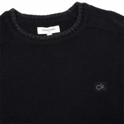 Calvin Klein Golf Gents Chunky Crew Neck Sweater Navy -Cheap Footwear Store P CKMA21529CKGOLFGENTSCHUNKYCREWNECKSWEATERNAVY 4 L