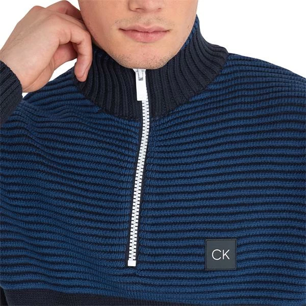 Calvin Klein Golf Gents Aneto ¼ Zip Sweater Navy 8 Calvin Klein Golf Gents Aneto ¼ Zip Sweater Navy - Image 6