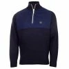 Calvin Klein Golf Gents Aneto ¼ Zip Sweater Navy -Cheap Footwear Store P CKMA22704CALVINKLEINSWEATERNAVYGENTS L