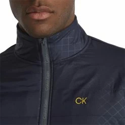 Calvin Klein Golf Gents Ramond Hybrid ¼ Zip Midlayer Navy -Cheap Footwear Store P CKMA22708CALVINKLEINMIDLAYERNAVYGENTS 3 L