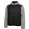 Calvin Klein Golf Gents Bridgeport Padded Jacket Grey Marl - Black
