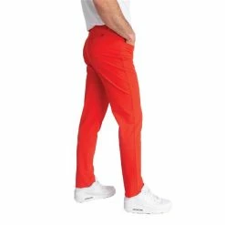 Calvin Klein Golf Gents 4 Way Slim Fit Stretch Trousers Fiery Red -Cheap Footwear Store P CKMS19213CKGOLFGENTS4WAYSLIMSTRETCHTROUSERRED 1 L