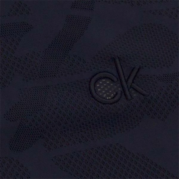 Calvin Klein Golf Gents Pentil Polo Shirt Navy 5 Calvin Klein Golf Gents Pentil Polo Shirt Navy - Image 3