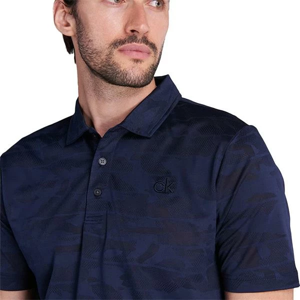 Calvin Klein Golf Gents Pentil Polo Shirt Navy 7 Calvin Klein Golf Gents Pentil Polo Shirt Navy - Image 5