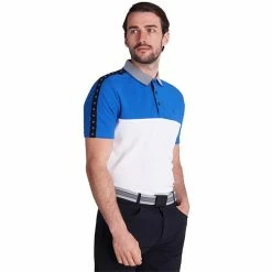 Calvin Klein Golf Gents Trevino Polo White - Nautical Blue 9 Calvin Klein Golf Gents Trevino Polo White - Nautical Blue -Cheap Footwear Store P CKMS21496CKGOLFGENTSTREVINOPOLOWHITENAUTBLUE 2 L