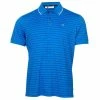 Calvin Klein Golf Gents Bolsa Stripe Polo Shirt Ocean Blue -Cheap Footwear Store P CKMS22530CALVINKLEINSHIRTOCEANBLUEGENTS L