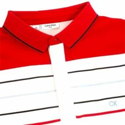 Calvin Klein Golf Gents Pacific Grove Polo Shirt Cardinal Red -Cheap Footwear Store P CKMS22533CALVINKLEINSHIRTCARDINALREDGENTS 5 L
