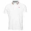 Calvin Klein Golf Gents Monterey Polo Shirt White Cardinal Red -Cheap Footwear Store P CKMS22535CALVINKLEINSHIRTWHITECARDINALREDGENTS 8 L